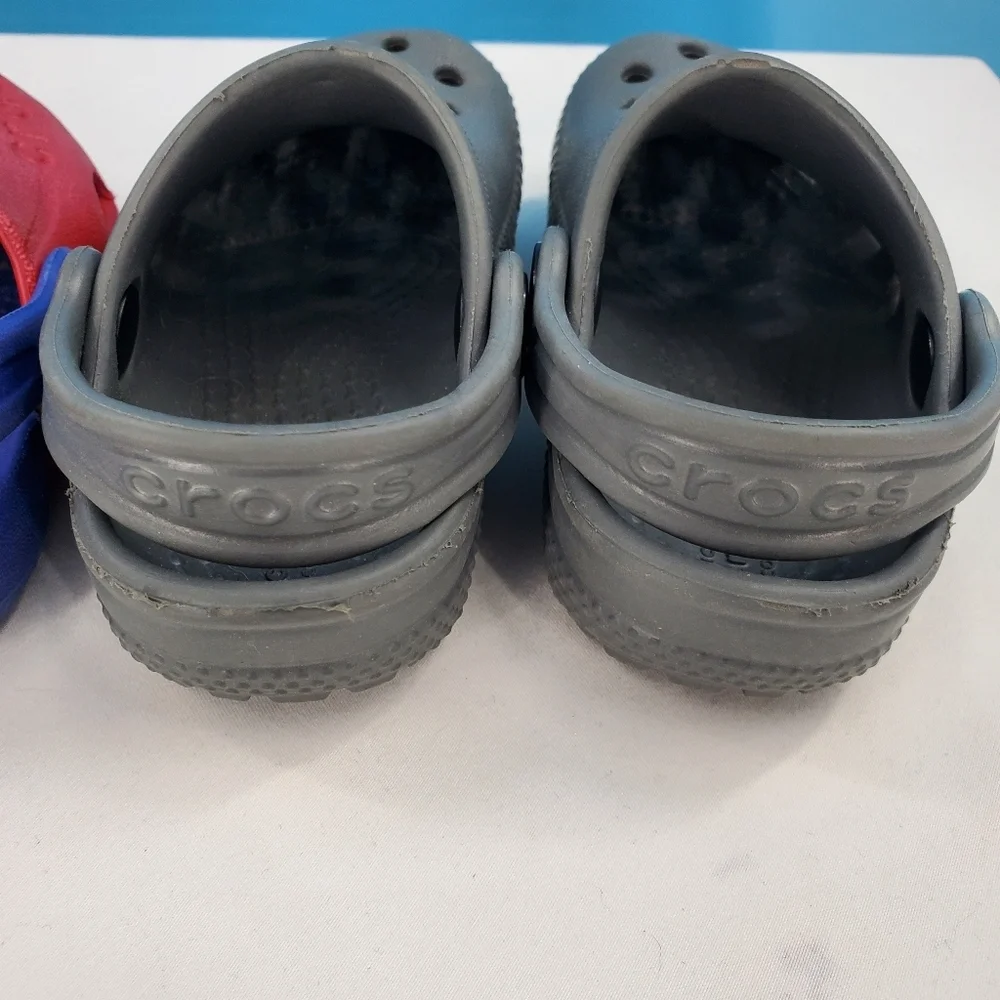 CROCS kids bundle of two pair 4T